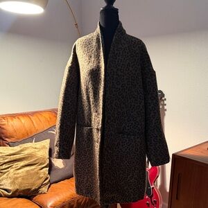 Old Navy Cheetah Print Jacket